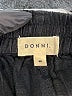 DONNI 100% Linen Solid Black Shorts Size M - photo 3