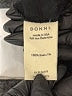 DONNI 100% Linen Solid Black Shorts Size M - photo 4