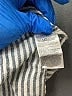 Old Navy Stripes Silver Long Sleeve Button-Down Shirt Size XL - photo 8