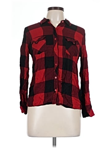Maison Jules Long Sleeve Button-Down Shirt (view 1)