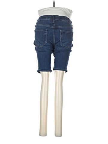 Isabel Maternity Denim Shorts (view 2)