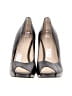 Nine West 100% Leather Black Heels Size 8 1/2 - photo 2