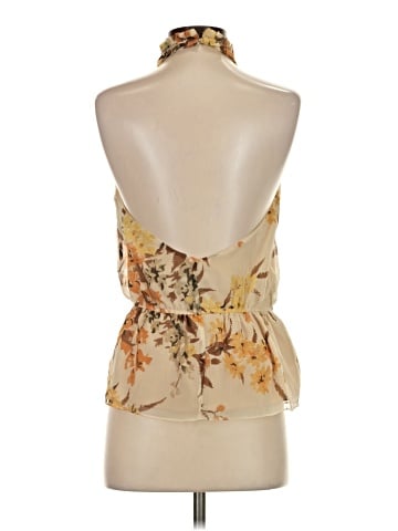Lavender Label by Vera Wang Sleeveless Silk Top (view 2)