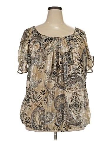 DressBarn Short Sleeve Blouse (view 1)