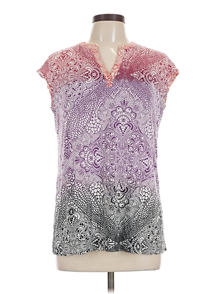 Pre-owned Soma Sleeveless T-shirt In Purple