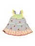 Matilda Jane Floral Graphic Stripes Red Yellow Dress Size 18-24 mo - photo 2