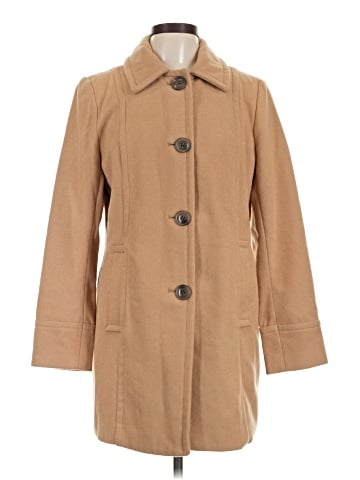 St. John's Bay Wool Coat (view 1)
