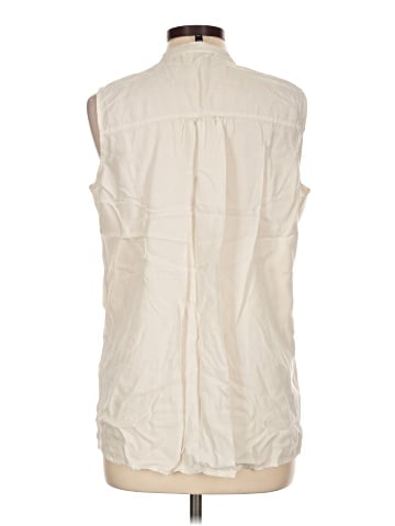 Eileen Fisher Sleeveless Button-Down Shirt (view 2)