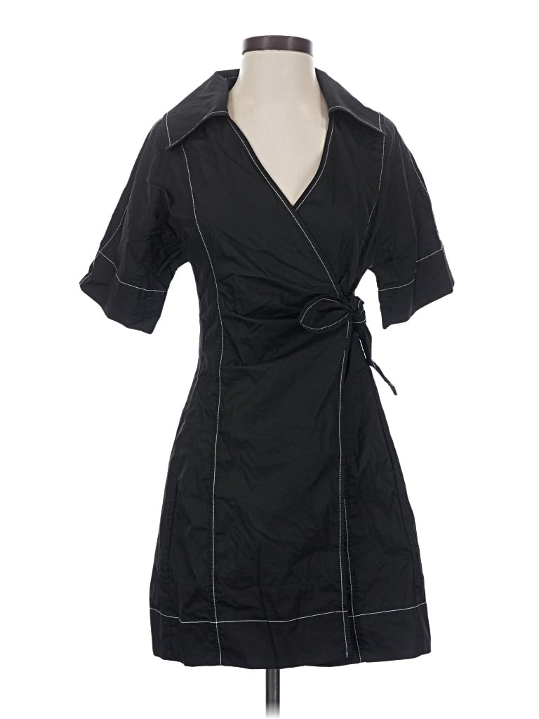 Pre-owned Vici Casual Dress In Black