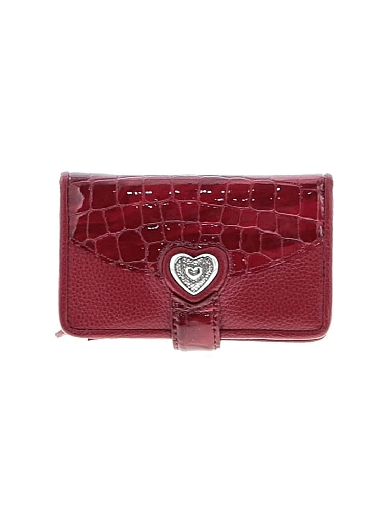 Pre-owned Brighton Leather Wallet In Burgundy