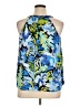 Belldini 100% Rayon Blue Sleeveless Blouse Size XL - photo 2