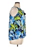 Belldini 100% Rayon Blue Sleeveless Blouse Size XL - photo 4
