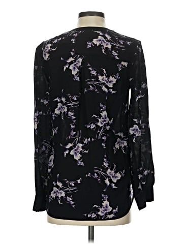 Rebecca Taylor Long Sleeve Silk Top (view 2)
