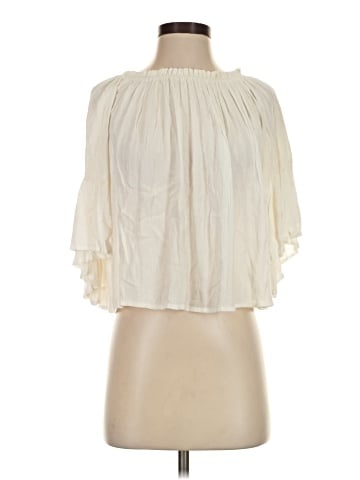 Olivaceous 3/4 Sleeve Blouse (view 1)