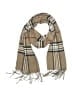 Unbranded Plaid Brown Scarf One size - photo 1