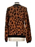 Who What Wear Animal Print Brown Pullover Sweater Size L - photo 2