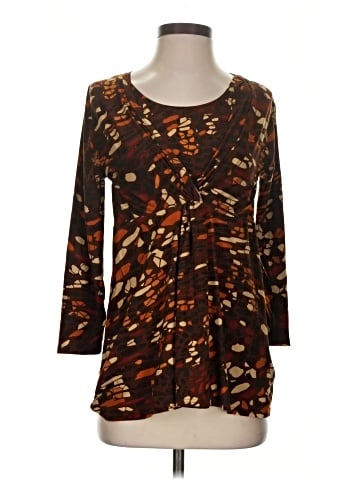 Kasper 3/4 Sleeve Top (view 1)