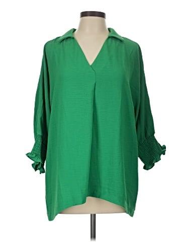 Dokotoo 3/4 Sleeve Blouse (view 1)