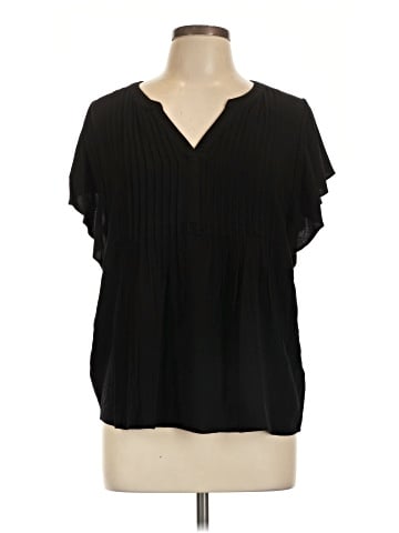 Liverpool Los Angeles Short Sleeve Blouse (view 1)