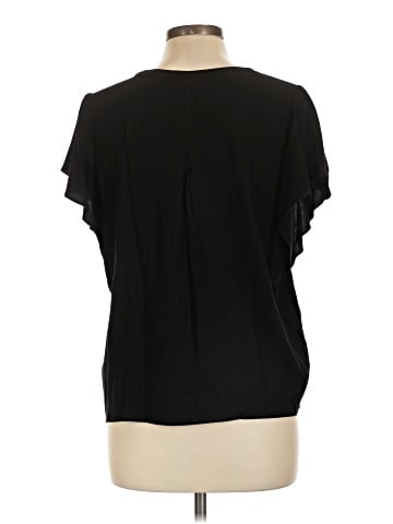Liverpool Los Angeles Short Sleeve Blouse (view 2)