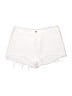 Shein 100% Cotton White Shorts Size 12 - photo 1