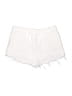 Shein 100% Cotton White Shorts Size 12 - photo 2