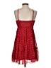 Blue Rain 100% Polyester Hearts Red Casual Dress Size S - photo 2