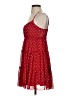 Blue Rain 100% Polyester Hearts Red Casual Dress Size S - photo 5