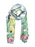 Unbranded Floral Green Scarf One size - photo 1