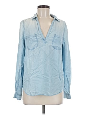 Mudd Long Sleeve Blouse (view 1)