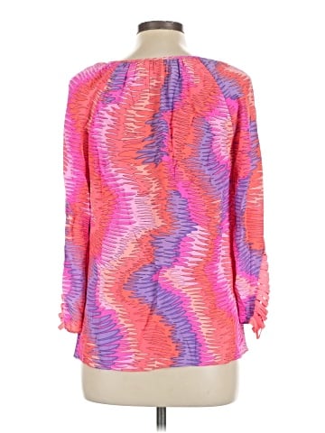 Alice & Trixie 3/4 Sleeve Silk Top (view 2)