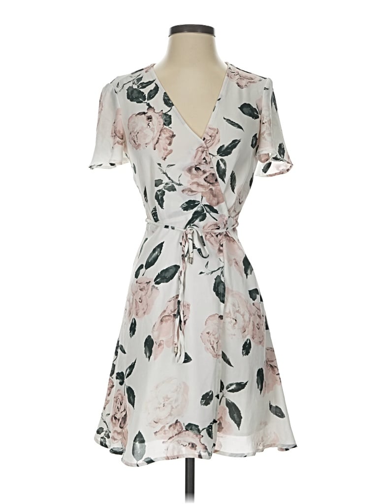 Pre-owned Dynamite Casual Dress In Ivory