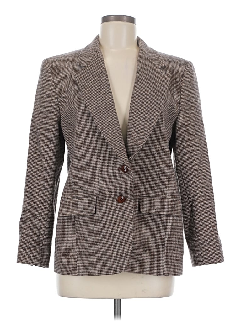 Pre-owned Pendleton Wool Blazer Jacket In Brown
