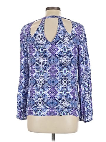 Alice & Trixie Long Sleeve Silk Top (view 2)