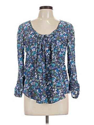 Rebecca Taylor 3/4 Sleeve Silk Top (view 1)