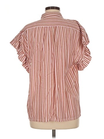 Birds of Paradis by Trovata Short Sleeve Blouse (view 2)