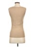 St. John 100% Wool Tan Sleeveless Top Size S - photo 2