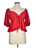 Unbranded Red 3/4 Sleeve Blouse Size L - photo 1