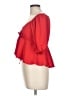 Unbranded Red 3/4 Sleeve Blouse Size L - photo 5