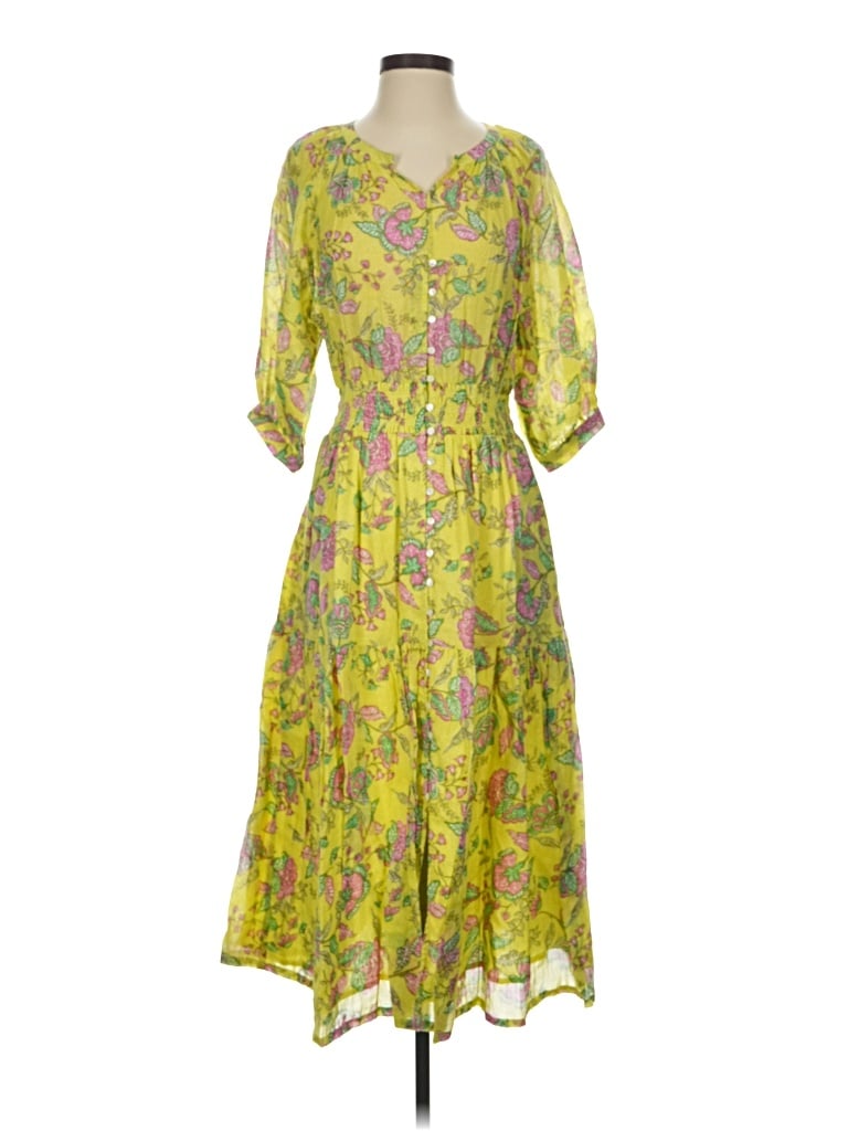 Pre-owned Sundry Casual Dress In Yellow