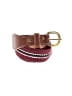 Unbranded White Burgundy Belt Size S - photo 1