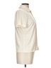 Vince. Ivory Short Sleeve Blouse Size L - photo 4