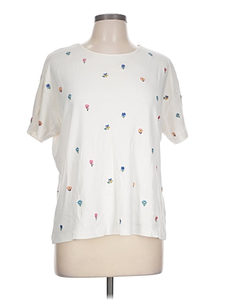 Pre-owned Orvis Short Sleeve T-shirt In Ivory