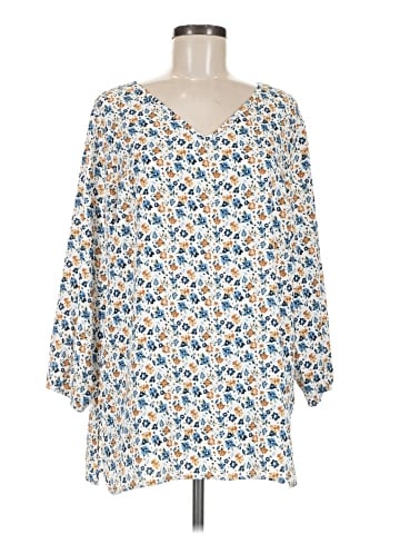 Mario Serrani 3/4 Sleeve Blouse (view 1)
