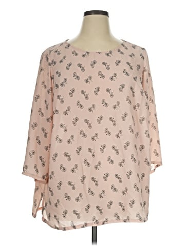 Paraphrase 3/4 Sleeve Blouse (view 1)