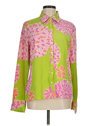 Lilly Pulitzer Long Sleeve Blouse (view 1)
