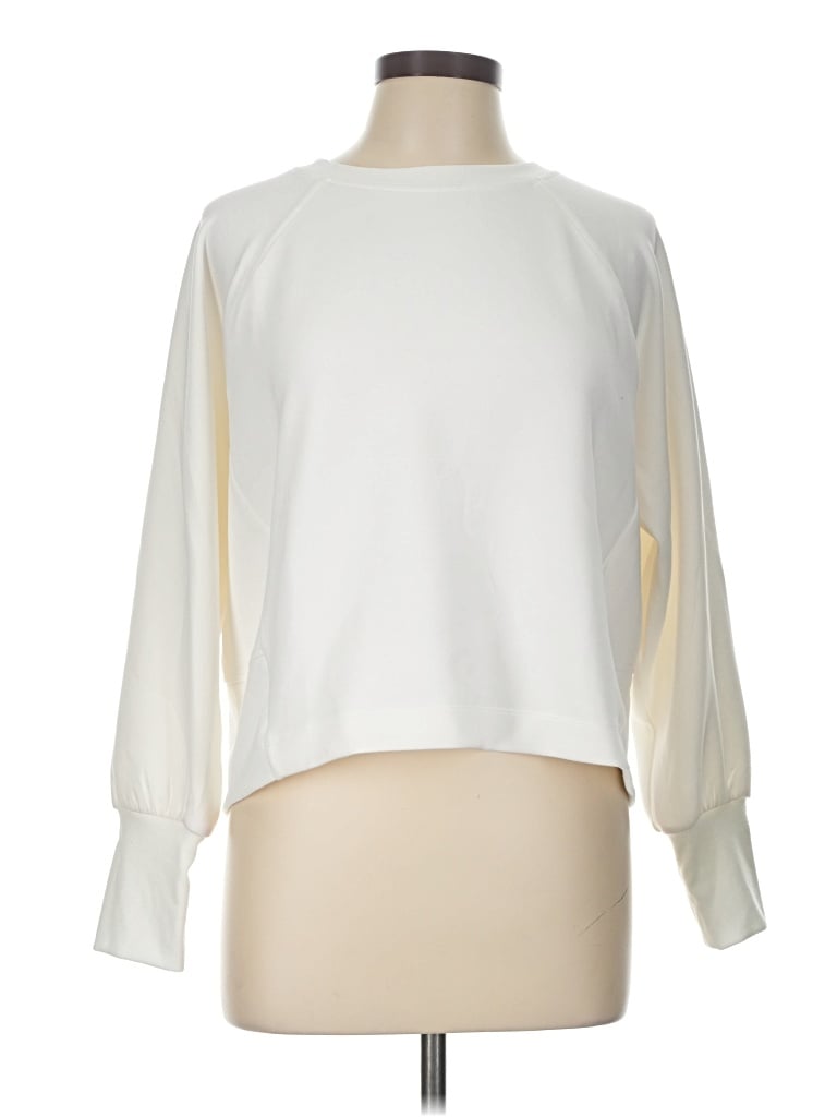 Pre-owned Rbx Long Sleeve Blouse In Ivory