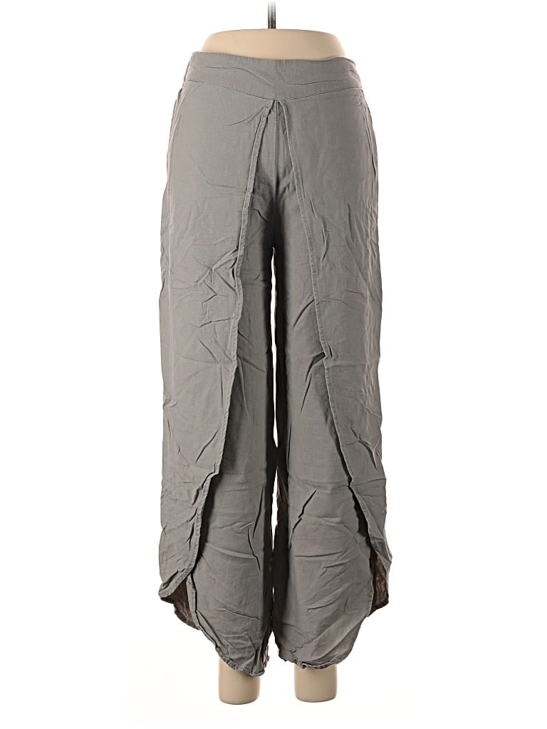 Pre-owned Pull & Bear Casual Pants In Gray