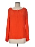 Tory Burch Orange Long Sleeve Blouse Size 6 - photo 1