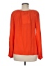 Tory Burch Orange Long Sleeve Blouse Size 6 - photo 2